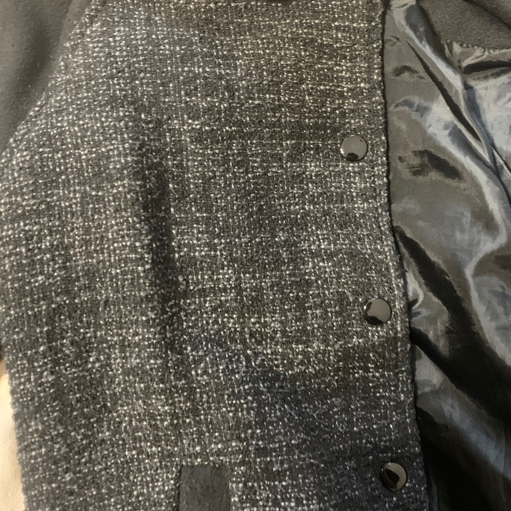 Tweed Bomber Jacket - image 2